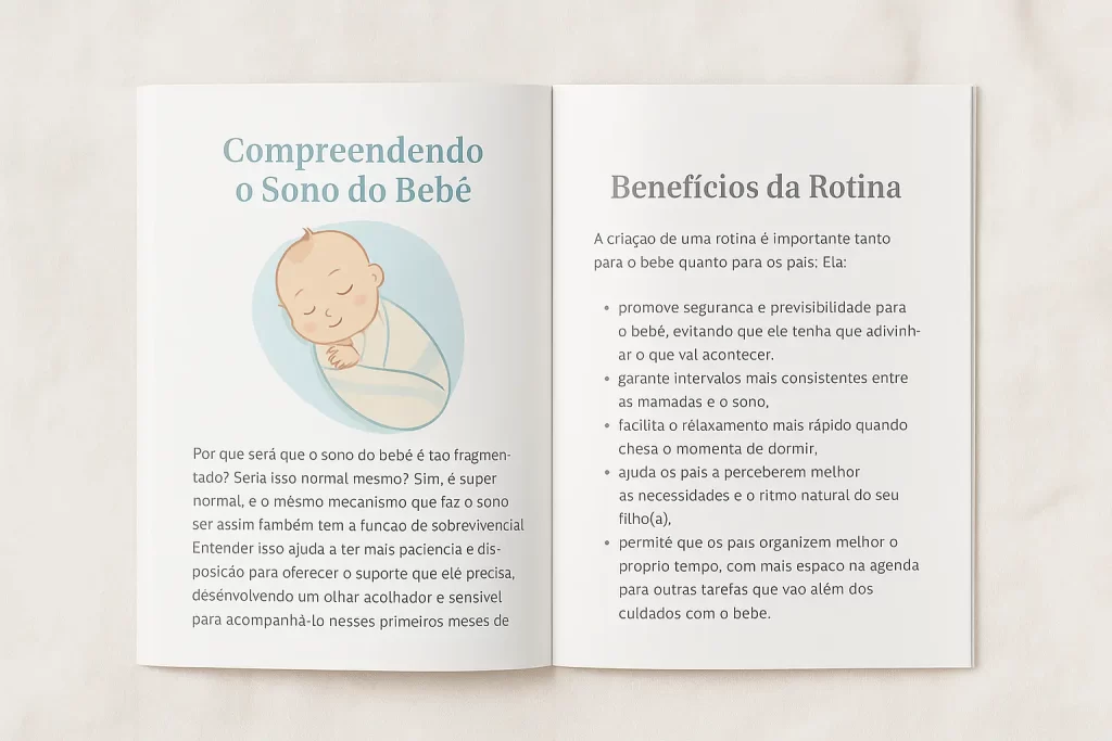 Guia de Sono e Rotina do Bebê